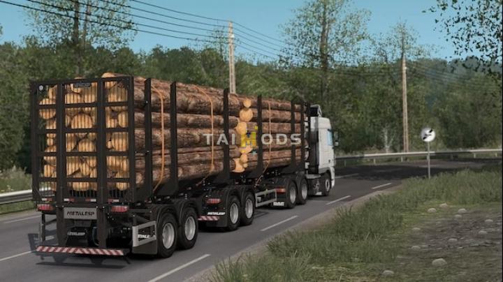 ETS2 - Metalesp Bi-Train Wood (1.41.x)