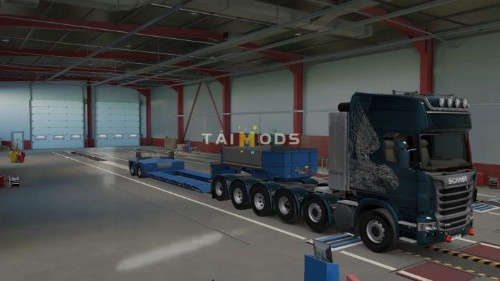 ETS2 - Lowloader Trailer Pack V1.0 (1.41.x)