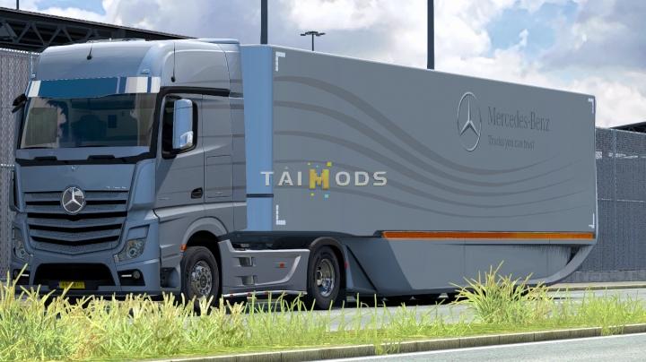 ETS2 - MB AeroDynamic Trailer V1.2.4 (1.41.x)