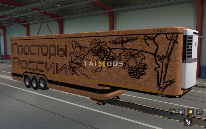 ETS2 - Ownership Trailer from The Map Russian Open Spaces V10.0 (1.40.x)