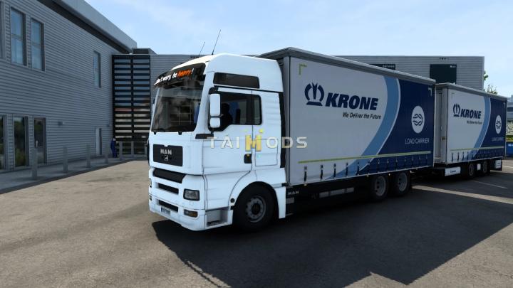 ETS2 - Tandem Krone Man TGA/TGX/TGX E6 (Madster) 1.40.x