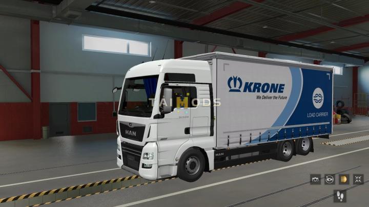 ETS2 - Tandem Krone Man TGA/TGX/TGX E6 (Madster) 1.40.x