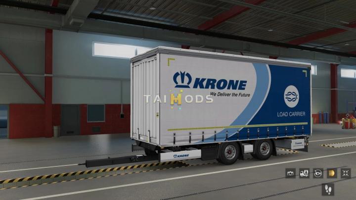 ETS2 - Tandem Krone Daf XF 105 (Vad&k) 1.40.3 (1.40.x)