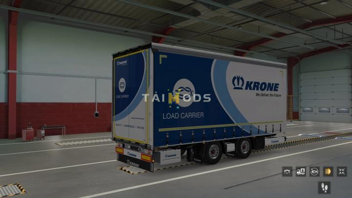 ETS2 - Tandem Krone Daf XF 105 (Vad&k) 1.40.3 (1.40.x)