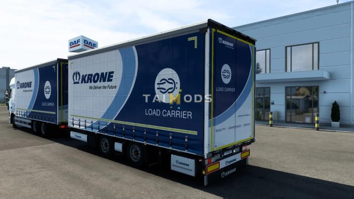 ETS2 - Tandem Krone Daf XF 105 (Vad&k) 1.40.3 (1.40.x)