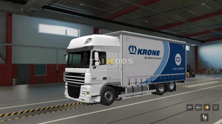 ETS2 - Tandem Krone Daf XF 105 (Vad&k) 1.40.3 (1.40.x)