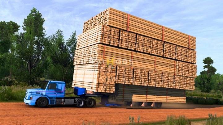ETS2 - Giant Cargo Trailer (1.40.x)