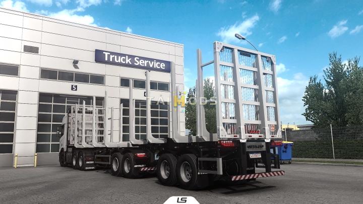 ETS2 - Metalesp Bi-Train Wood Transport 7 Axles V0.4.1 (1.40.x)