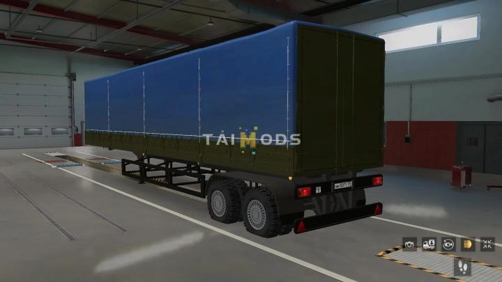 ETS2 - NefAZ 9334 from The TV Series Truckers in The Property (1.40.x)
