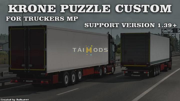 ETS2 - Krone Puzzle Custom for TruckersMP V1.0 (1.40.x)