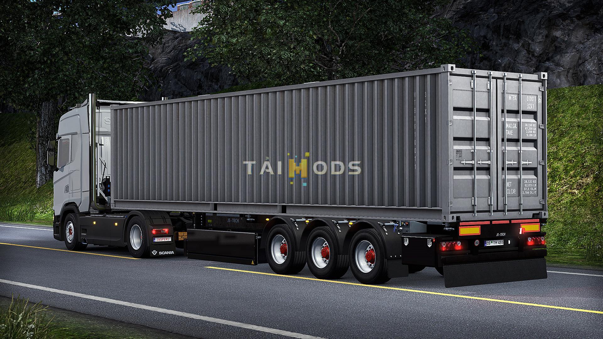 ETS2 - Custom Trailers Addon for TruckersMP (1.39.x)
