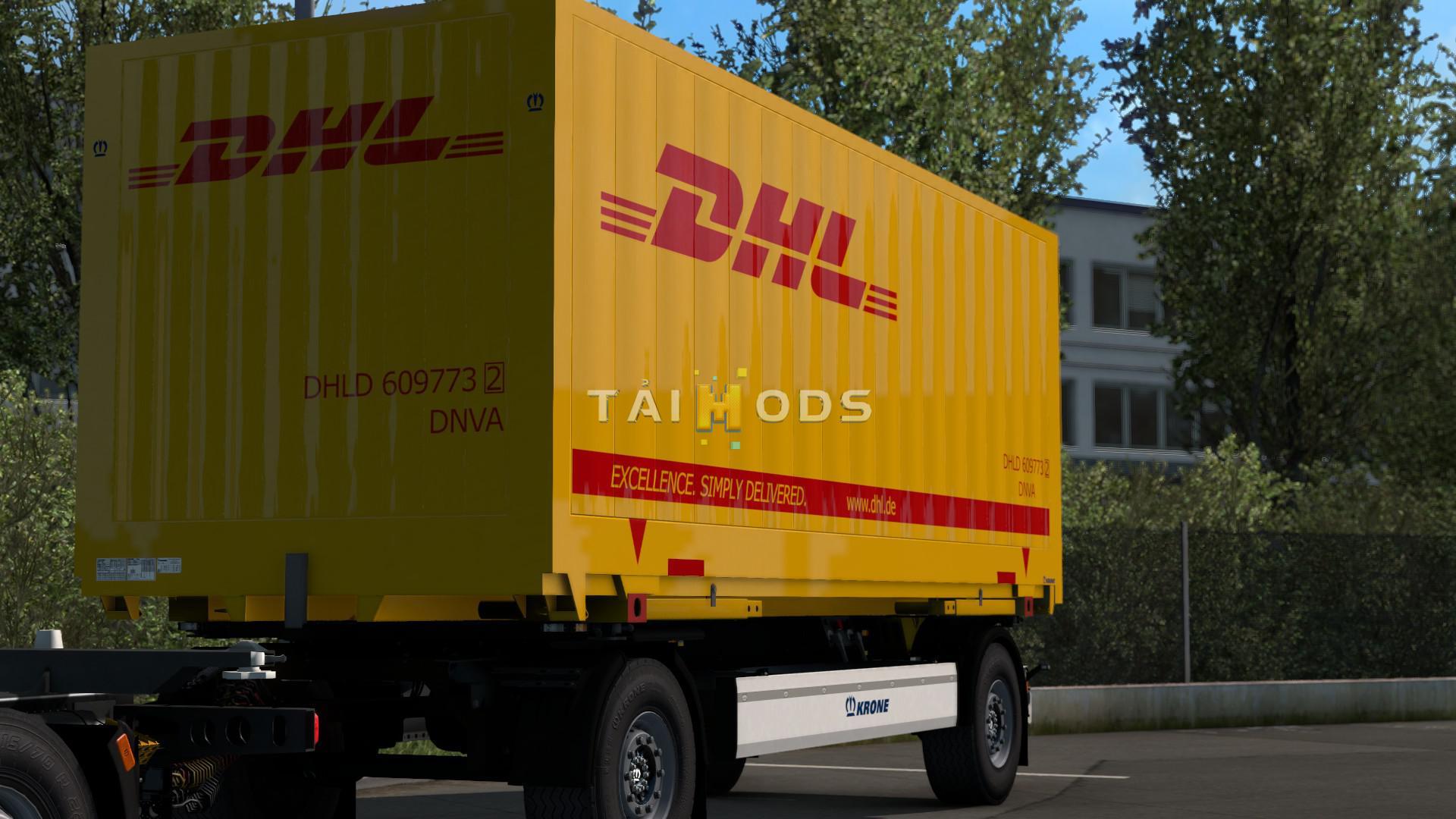 ETS2 - Krone Profi Box Carrier AZW18 eLB9 (1.39.x)