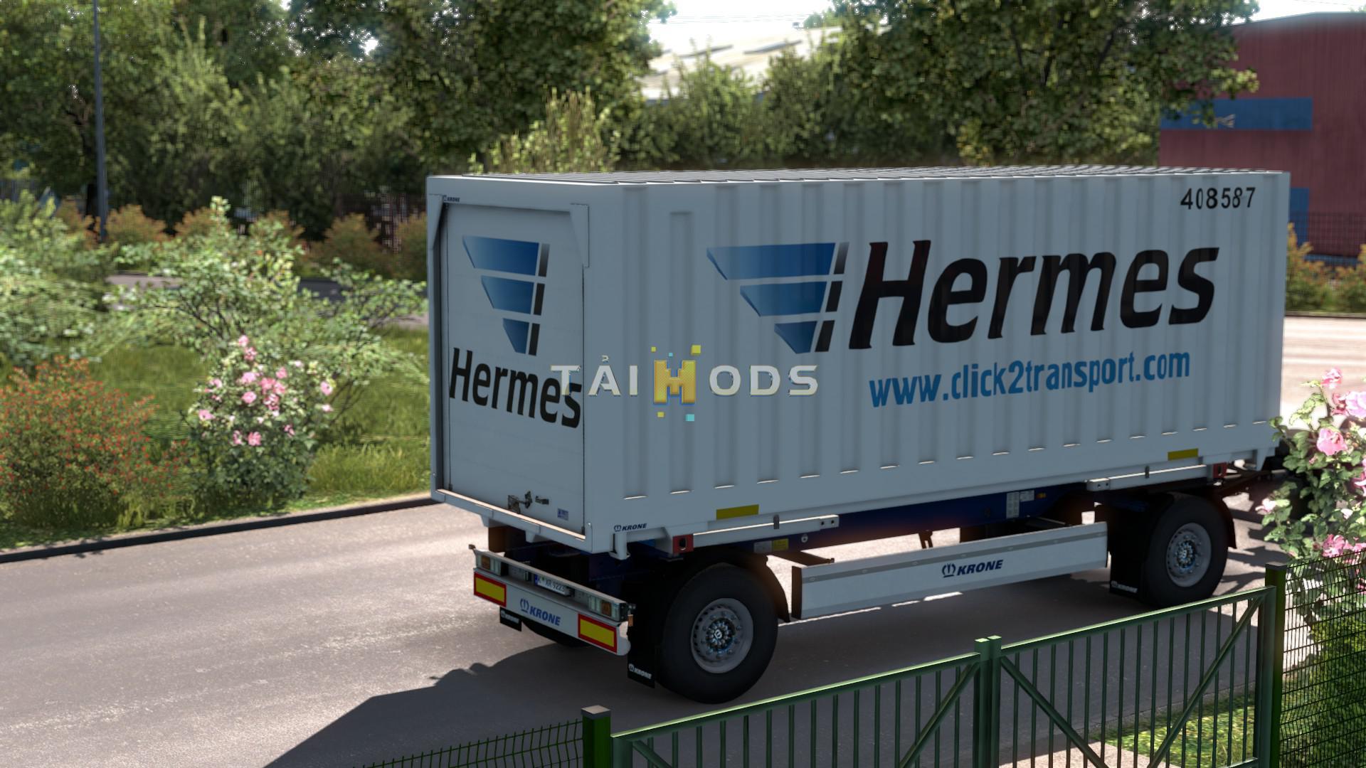 ETS2 - Krone Profi Box Carrier AZW18 eLB9 (1.39.x)