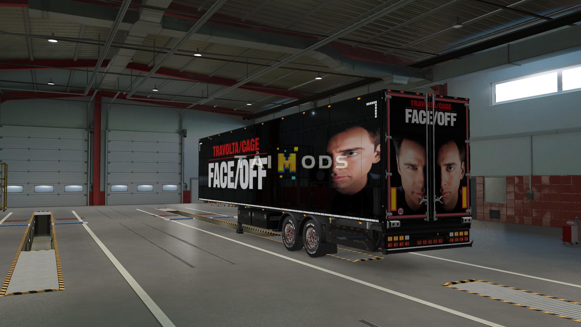 ETS2 - Face Off Trailer V1.4 (1.39.x)