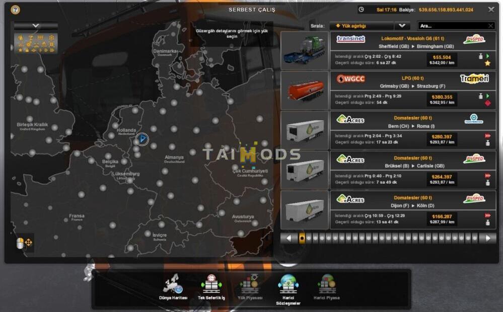 ETS2 - 60 Ton Mod TruckersMP - Singleplayer V1.0 (1.40.x)