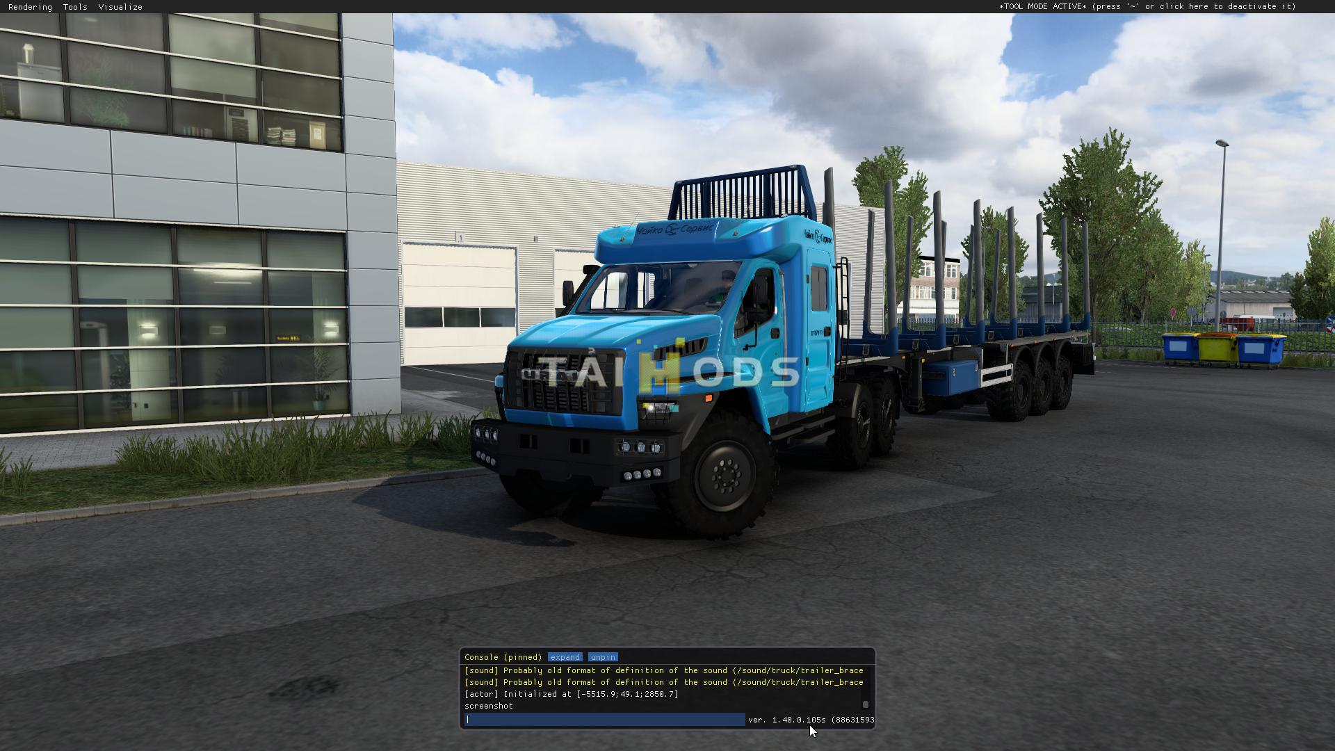 ETS2 - Offroad Chassis for Standard Trailers V1.3 (1.40.x)