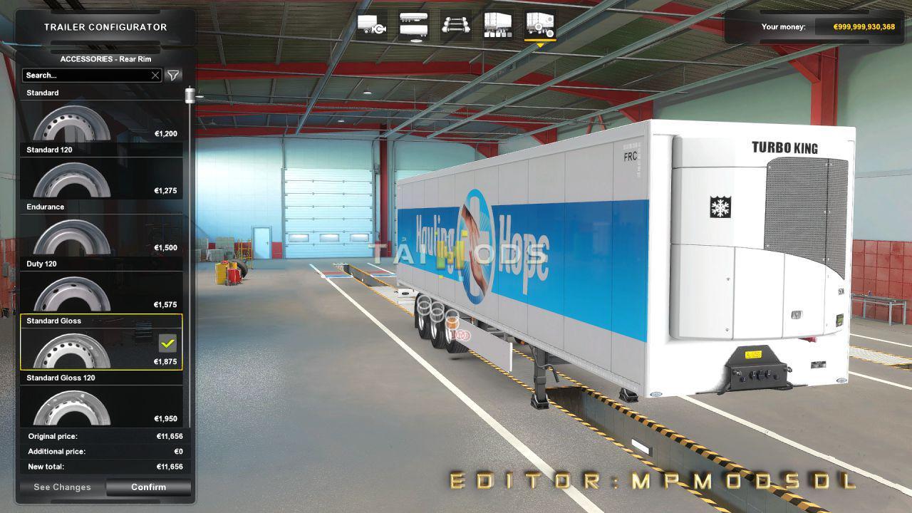 ETS2 - Personal Hauling Hope Trailer Mod V1.0 (1.39.x)