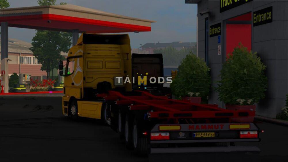 ETS2 - Mammut Container Carrier Semi Trailer (1.39.x)
