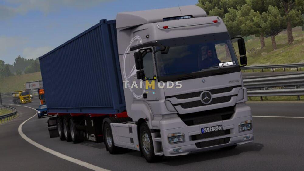 ETS2 - Mammut Container Carrier Semi Trailer (1.39.x)