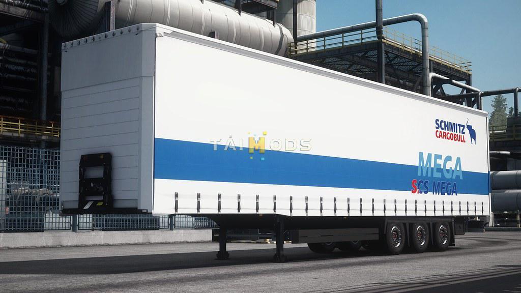 ETS2 - Schmitz Cargobull SCS Mega V1.0 (1.39.x)