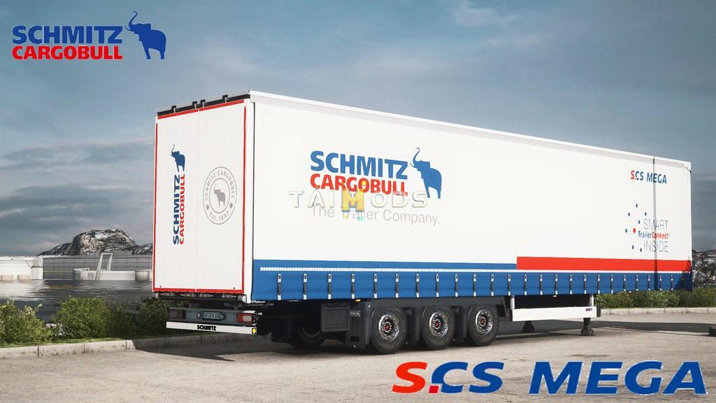 ETS2 - Schmitz Cargobull SCS Mega V1.0 (1.39.x)