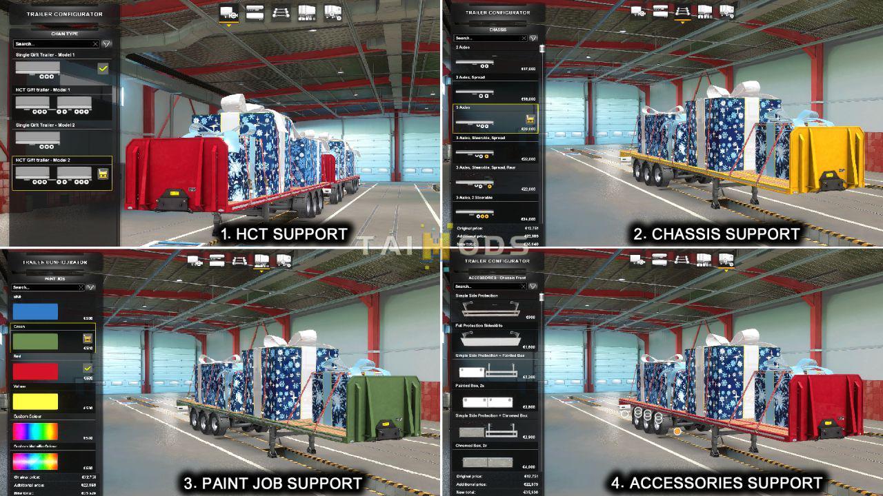 ETS2 - Personal Gift Trailer V1.0 for Multiplayer (1.39.x)