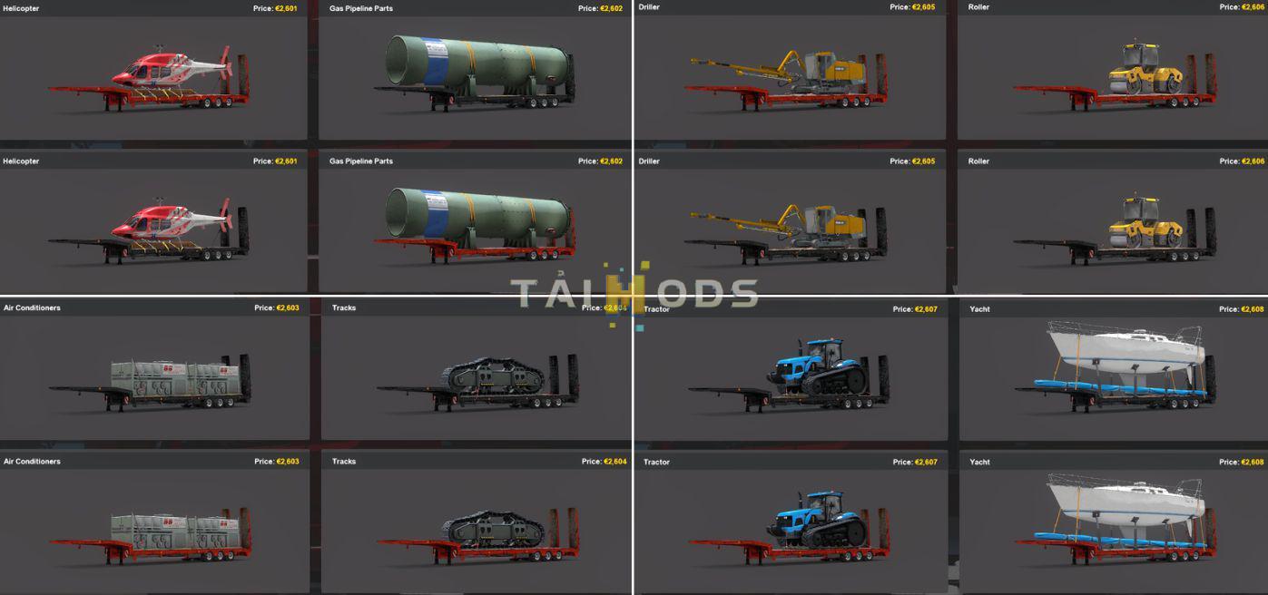 ETS2 - High Power Cargo Personal Trailer Mod for Multiplayer V1.0 (1.38.x)