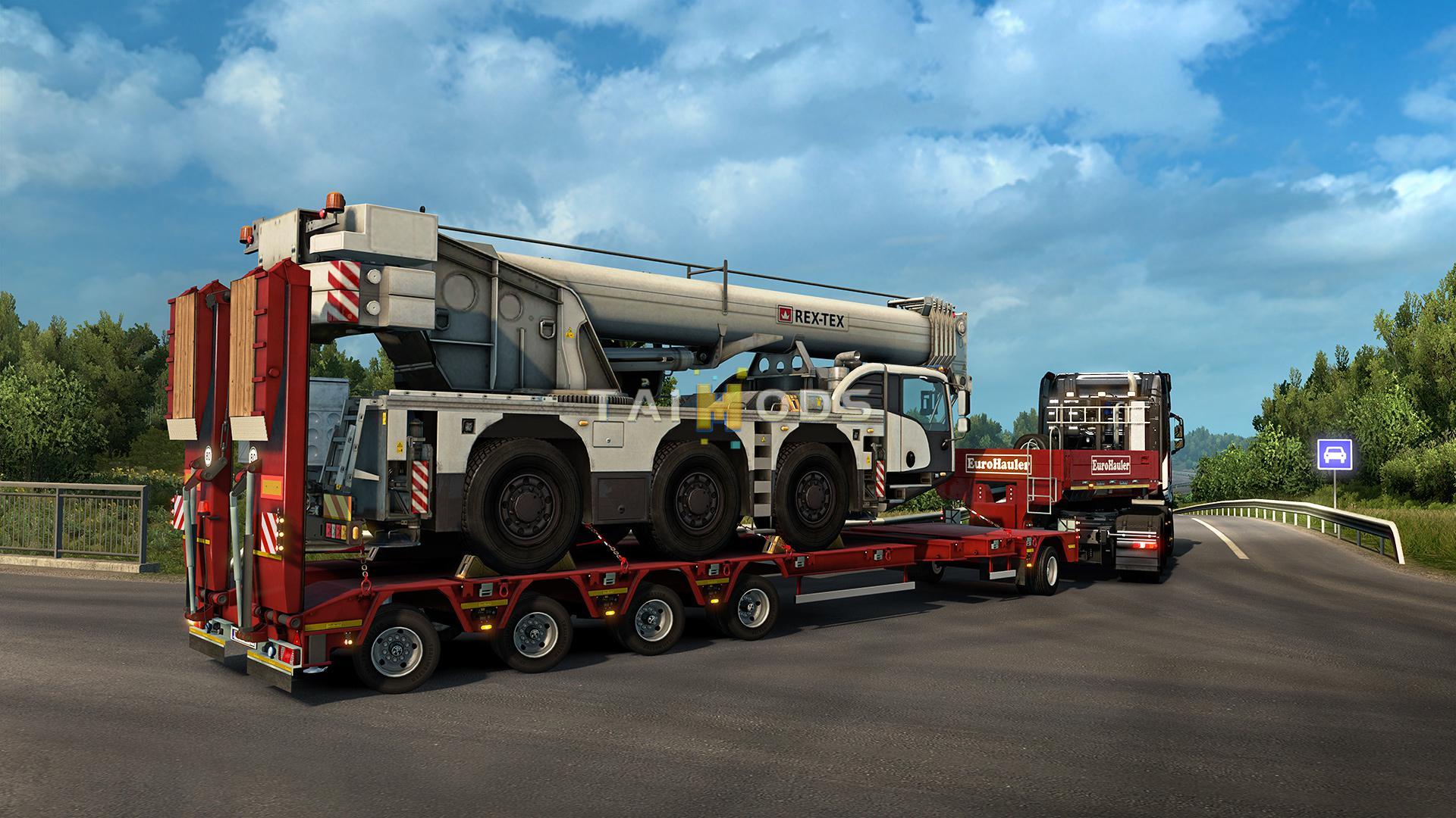 ETS2 - DLC Heavy Cargo Pack in Traffic (1.39.x)