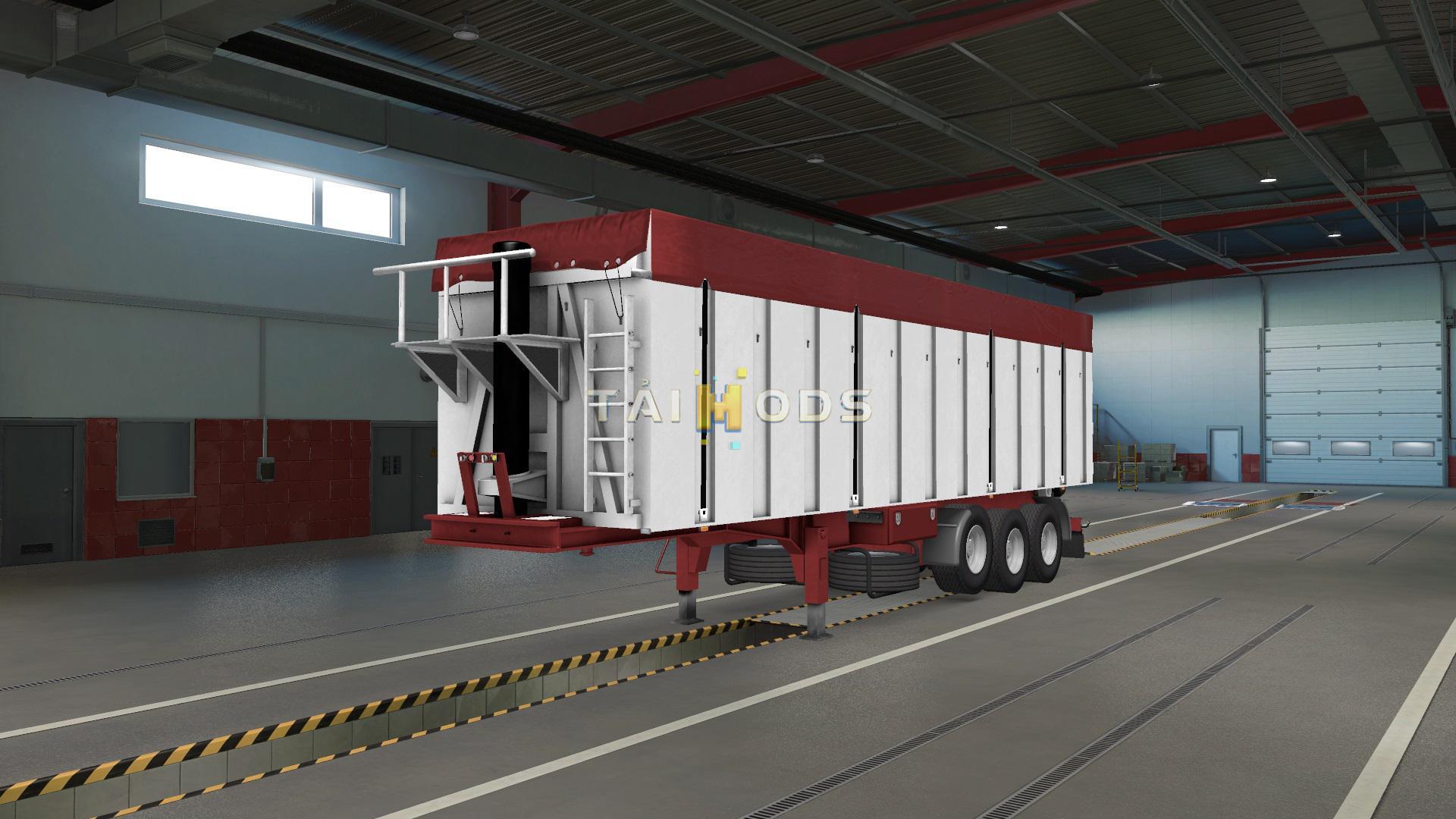 ETS2 - Fruehauf VFK Tipper Trailer V1.0 (1.38.x)