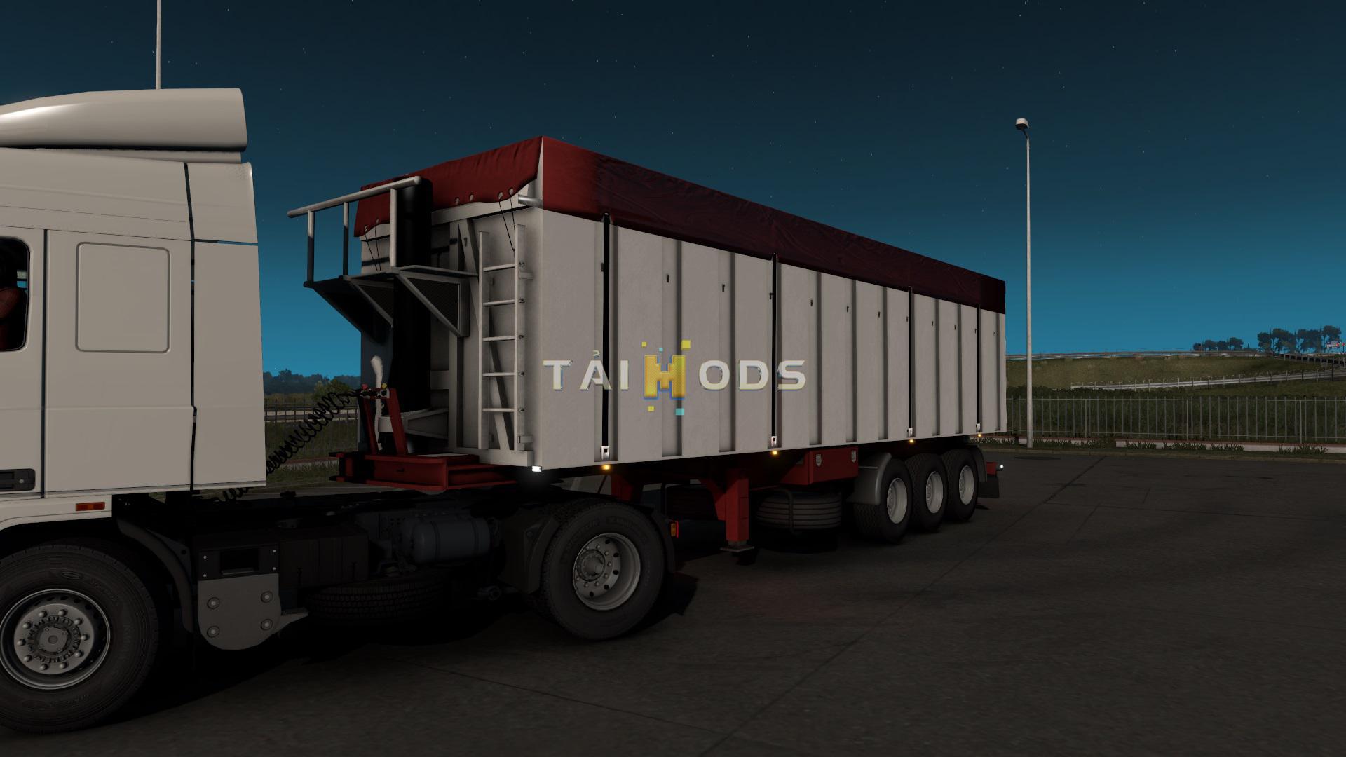 ETS2 - Fruehauf VFK Tipper Trailer V1.0 (1.38.x)