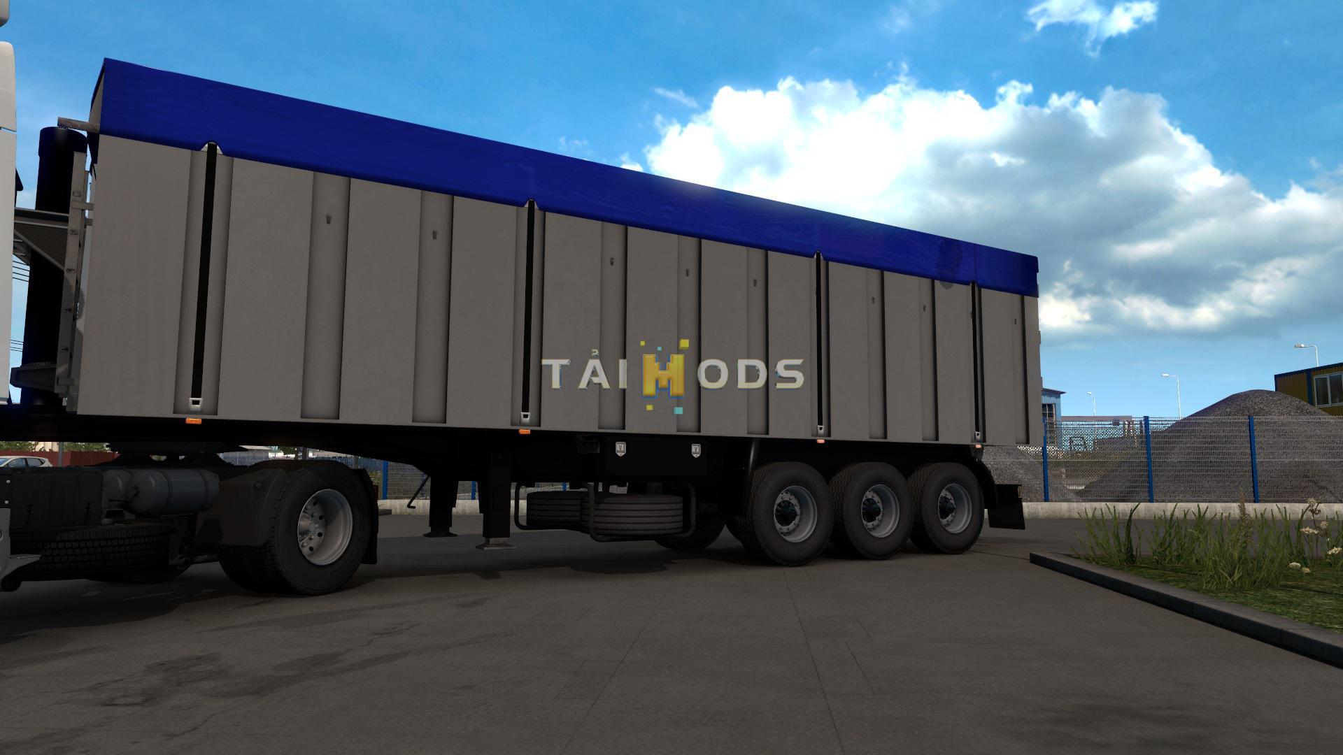 ETS2 - Fruehauf VFK Tipper Trailer V1.0 (1.38.x)
