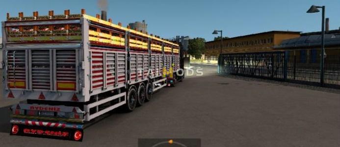 ETS2 - Platform Trailer Owned Pack V1.1 (1.38.x)