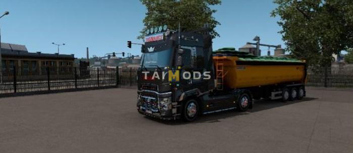 ETS2 - Platform Trailer Owned Pack V1.1 (1.38.x)