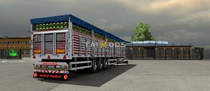 ETS2 - Platform Trailer Owned Pack V1.1 (1.38.x)