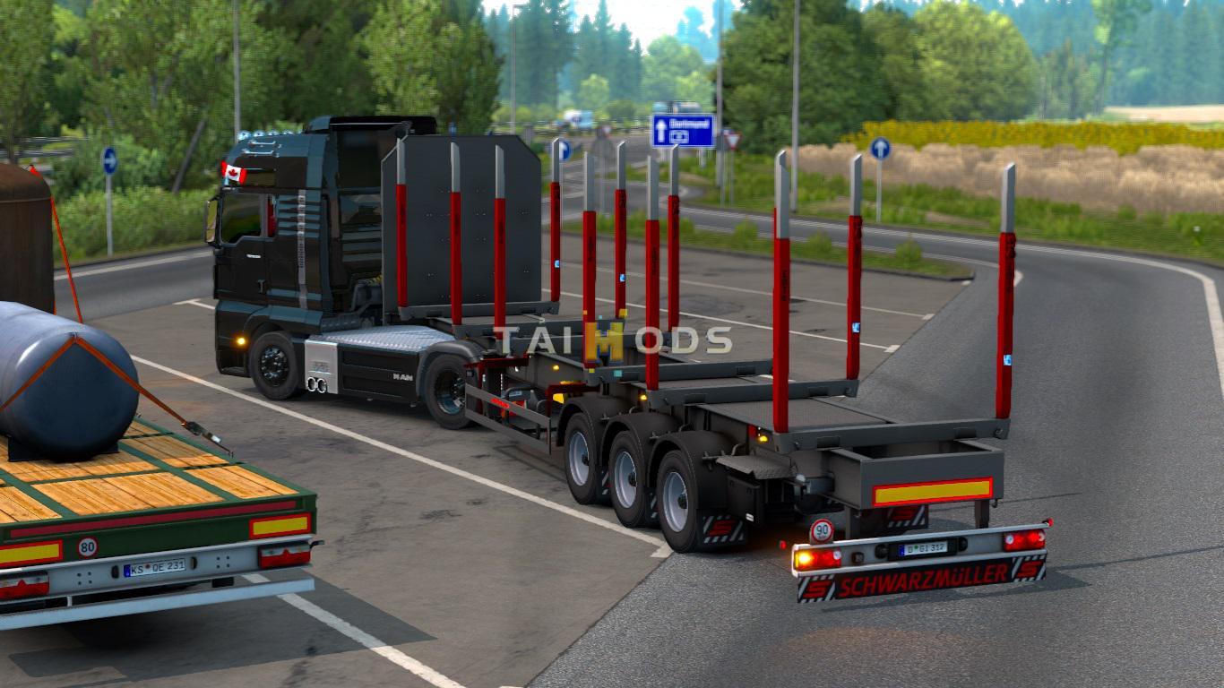 ETS2 - Ownable Company Trailers for TruckersMP V1.0 (1.38.x)
