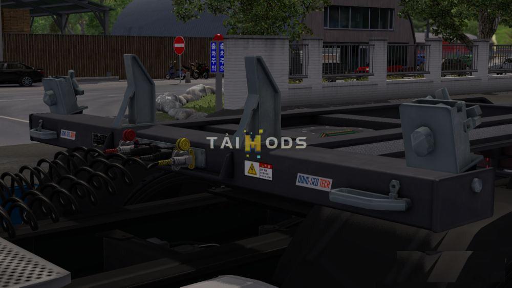 ETS2 - Korean Container Trailer V1.0 (1.38.x)