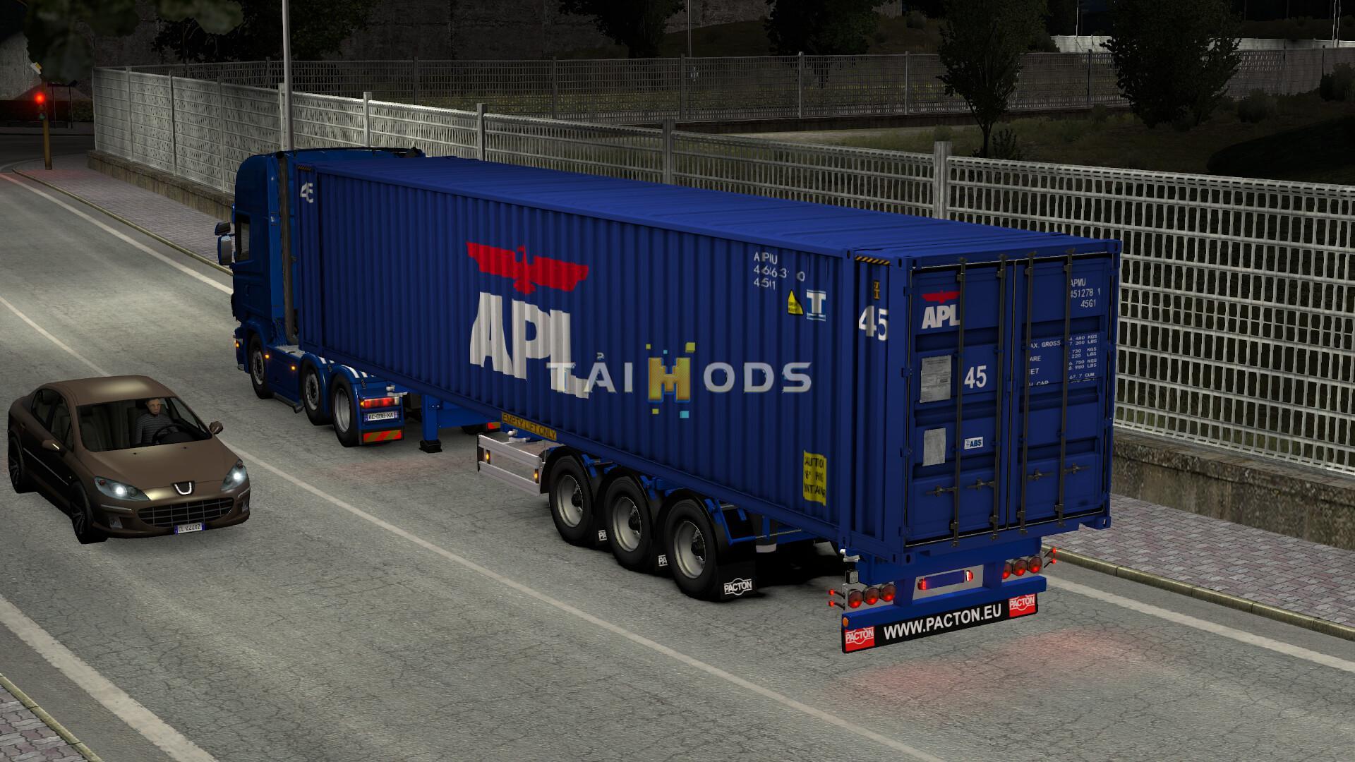 ETS2 - Pacton Container Pack (1.38.x)