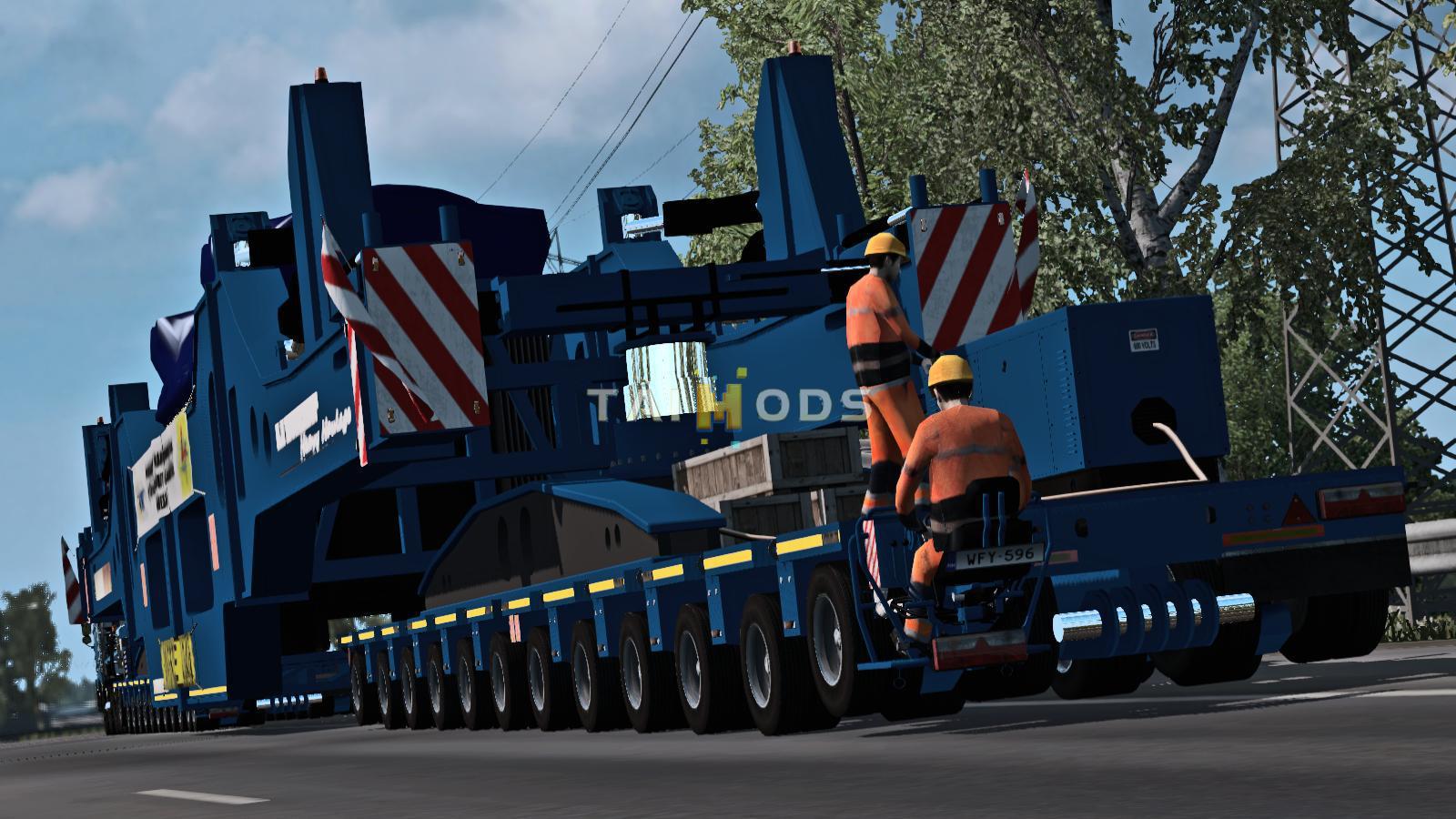 ETS2 - Mega Trafo Special And Regular Transport V2 (1.37.x)