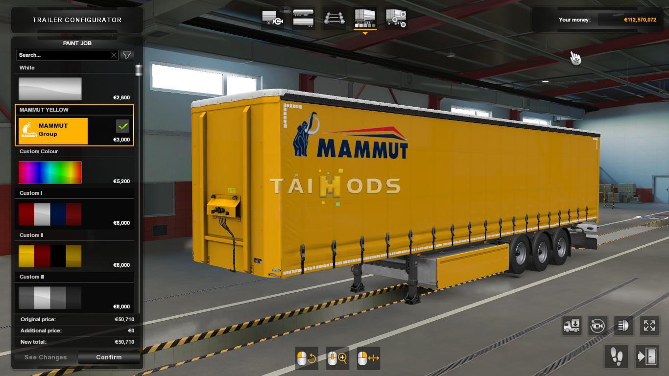 ETS2 - Mammut Skin Pack (1.37.x)
