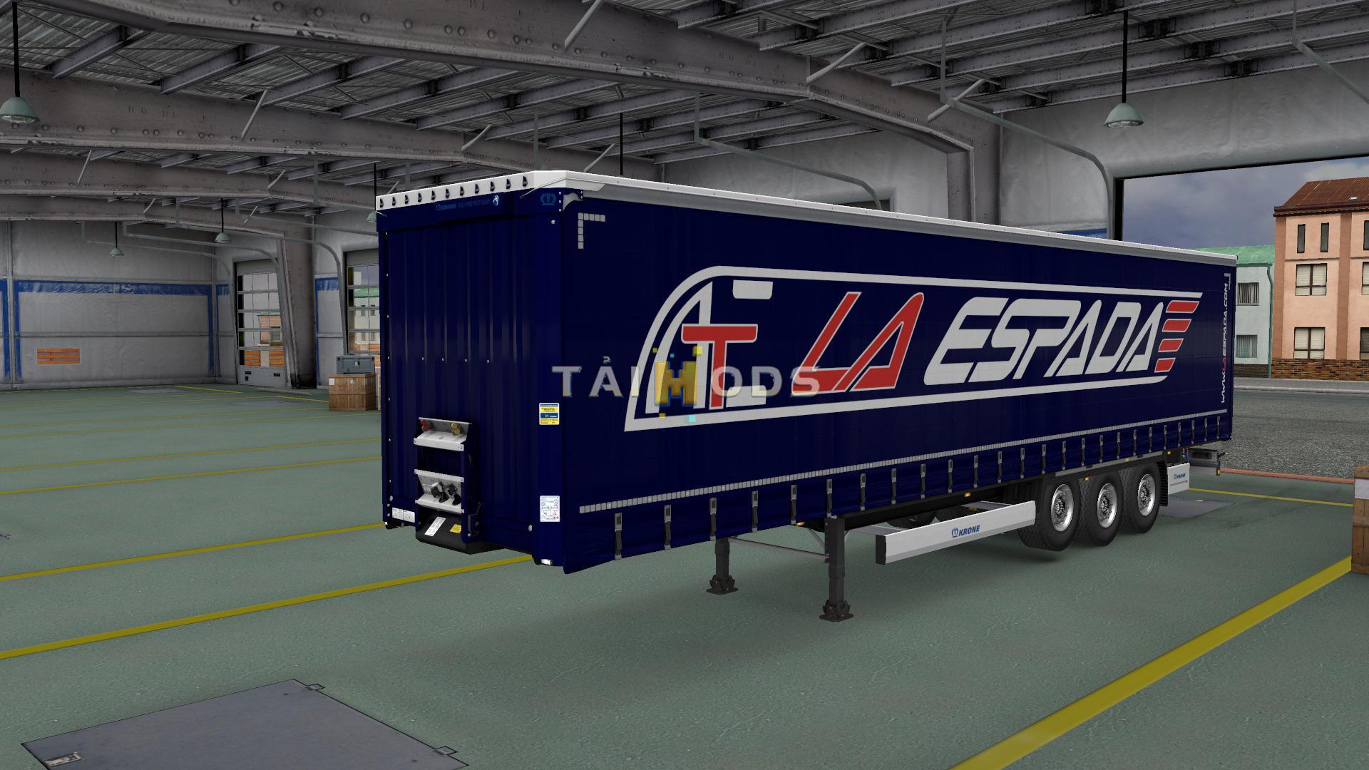 ETS2 - Reworked Krone ProfiLiner V1.3 Fixed (1.37.x)