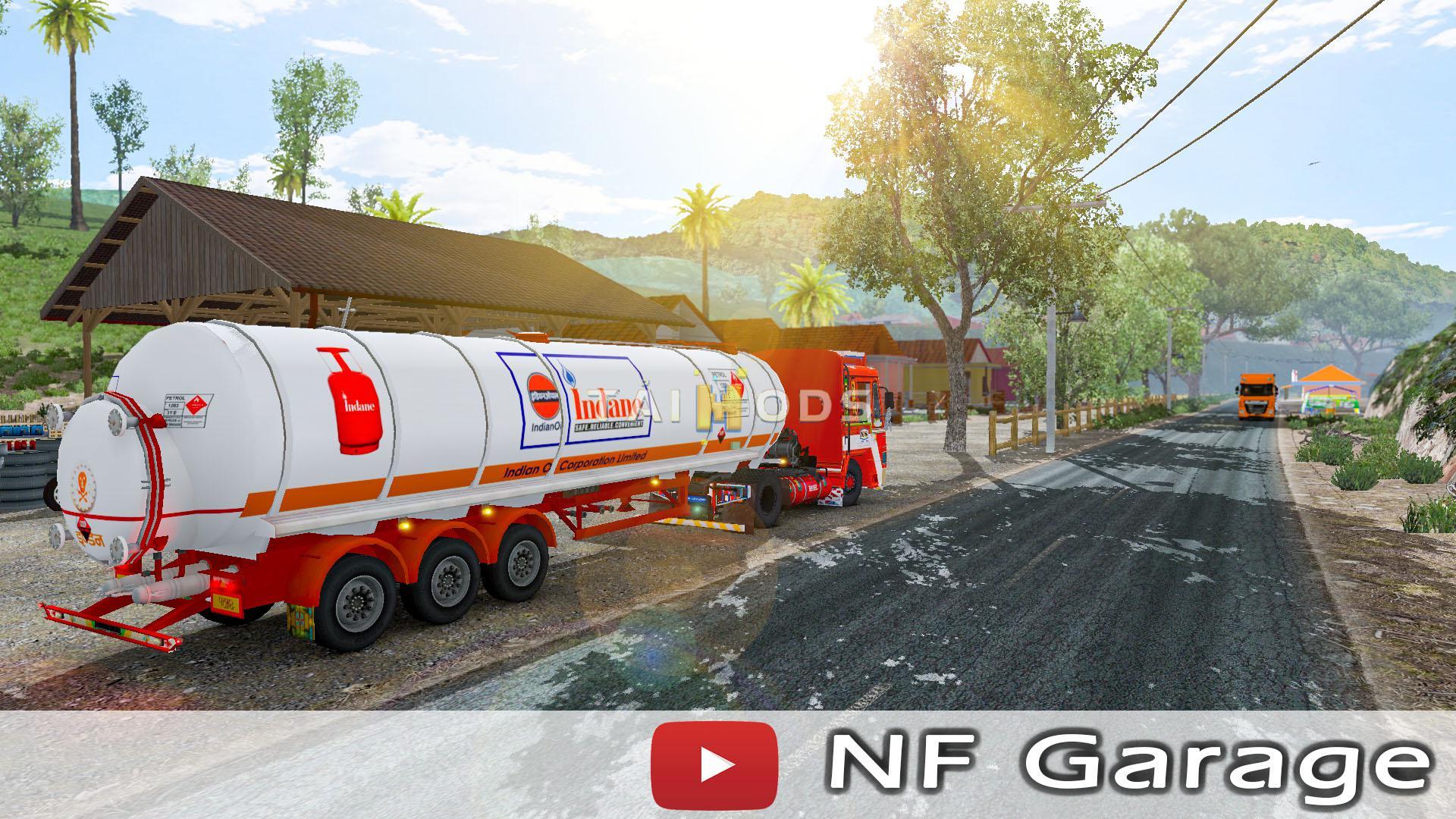 ETS2 - Indian Oil Tanker Trailer (1.37.x)