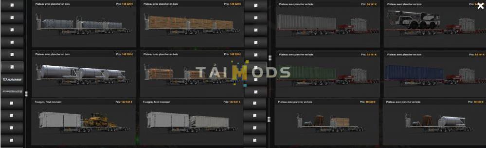ETS2 - 93-RP Trailer Mega Pack V0.05 (1.37.x)
