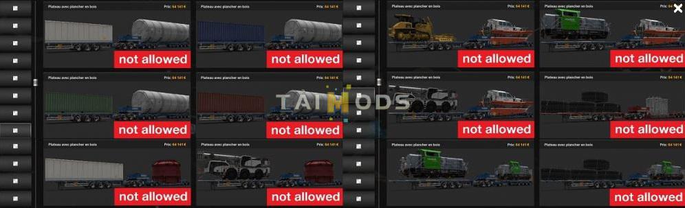 ETS2 - 93-RP Trailer Mega Pack V0.05 (1.37.x)
