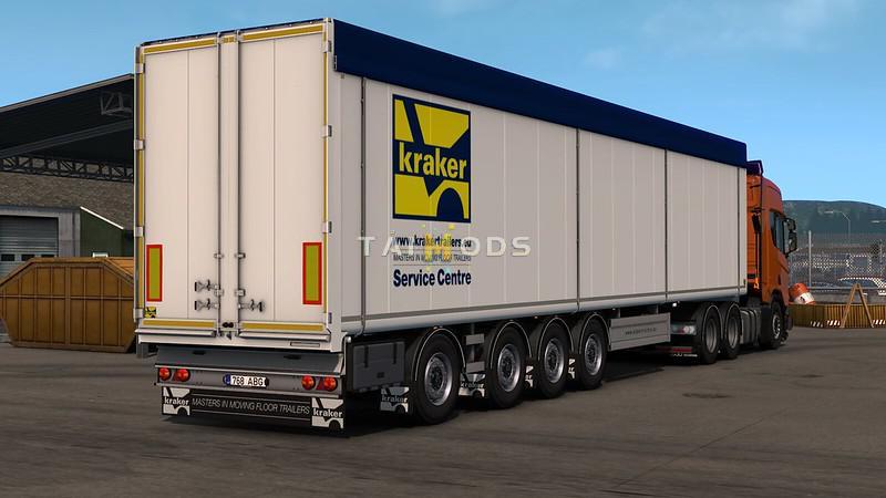 ETS2 - Kraker Walkingfloor Pack V2.1.4 (1.39.x)