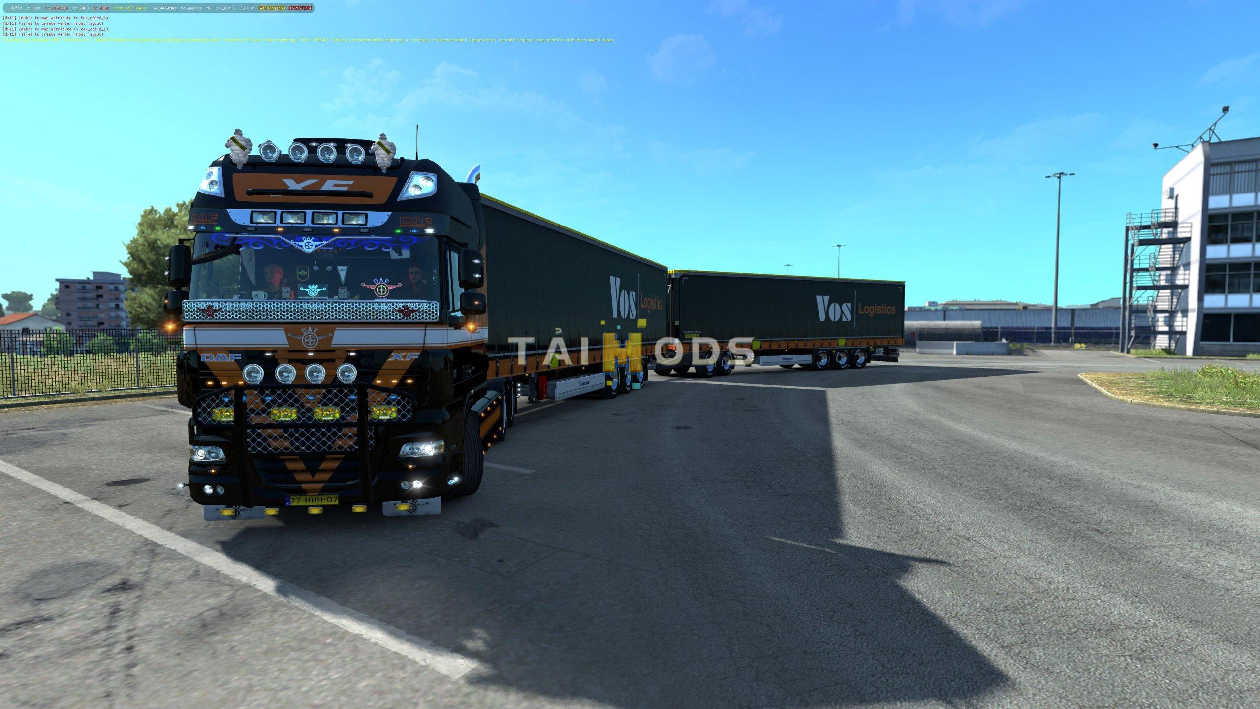 ETS2 - Krone Mega/Coil Liner Trailer V3.6 (1.37.x)