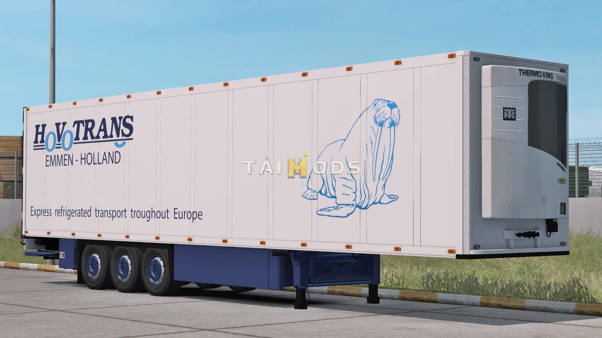 ETS2 - Schmitz Hovotrans Ownable Trailer (1.37.x)