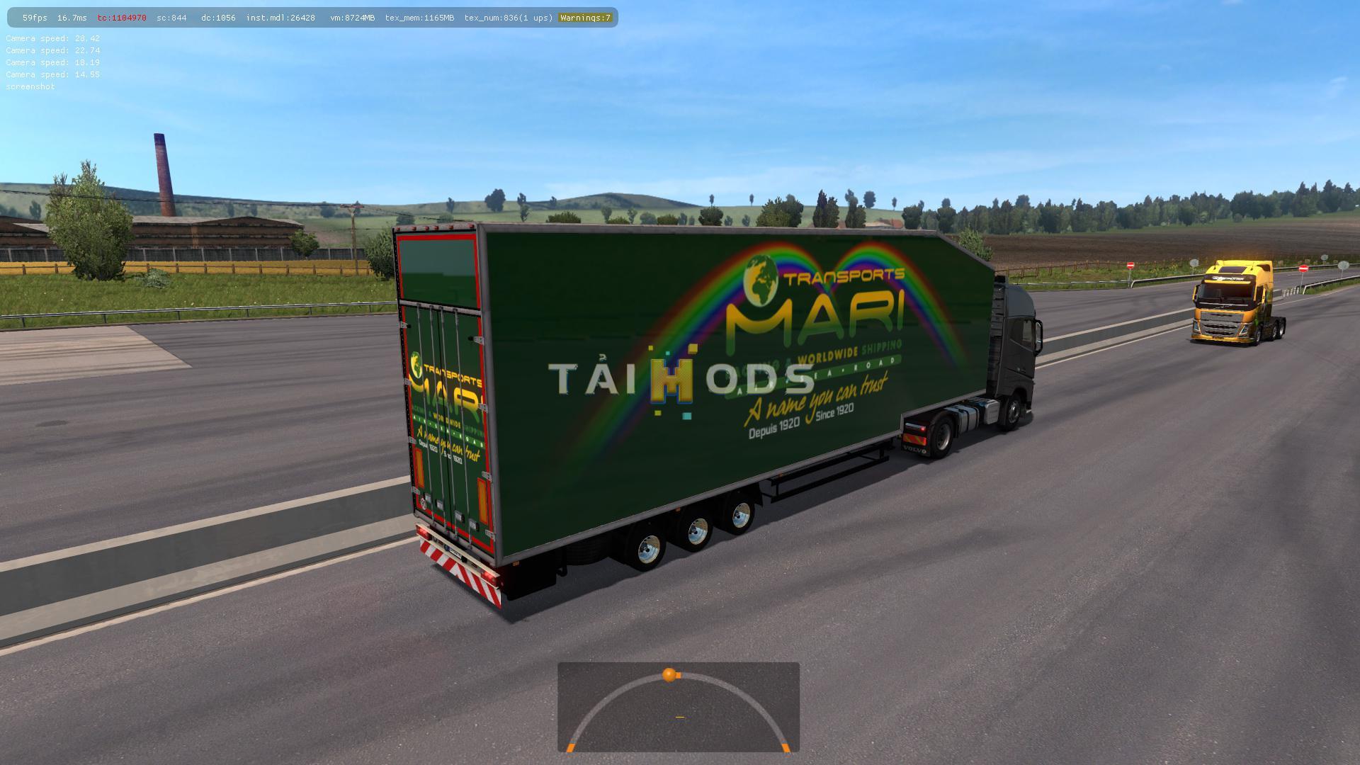 ETS2 - Krone Doubledeck Trailer in Traffic Mod (1.36.x)