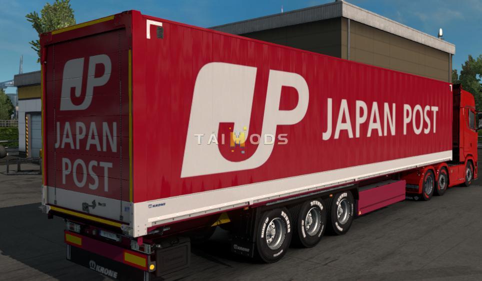 ETS2 - Krone Dryliner Courier Companies Skins (1.36.x)