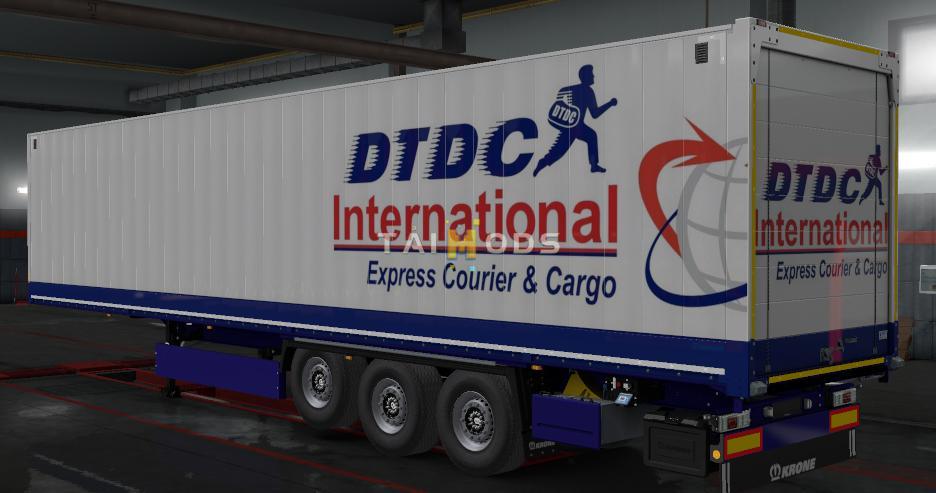 ETS2 - Krone Dryliner Courier Companies Skins (1.36.x)