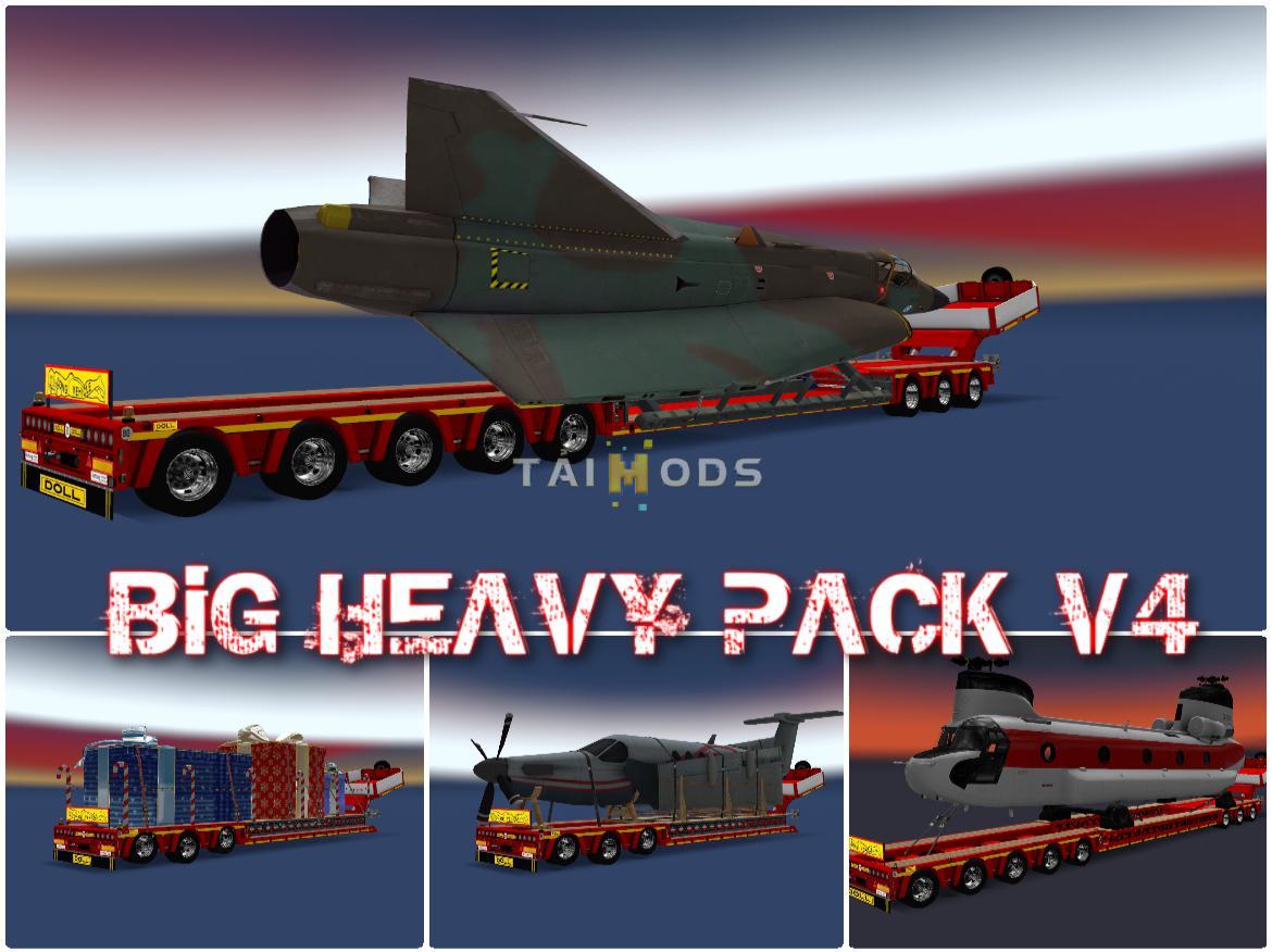 ETS2 - Big Heavy Pack V4.0 (1.36.x)